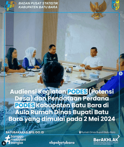 Audiensi Kegiatan PODES 2024 bersama Bupati Batu Bara