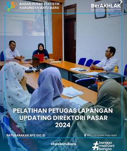 Pelatihan Petugas Updating Direktori Pasar 2024