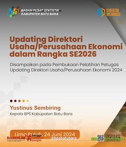 Pelatihan Petugas Updating Direktori Usaha/Perusahaan Ekonomi 2024 📊✨